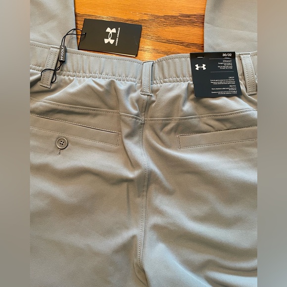 Under Armour Gray Straight Leg Drive Pants - Picture 5 of 6